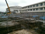 基礎足場工事　名古屋市