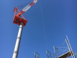 ヴィークコート東山新築工事  B1F 1F外部足場組