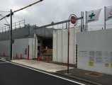 高蔵公営及び更新住宅新築工事 1F躯体外部足場組立