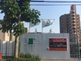 サンクレーア金山新築工事 基礎足場 通路足場組立