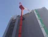 昭和区緑町PJ建設工事  10F躯体足場組立
